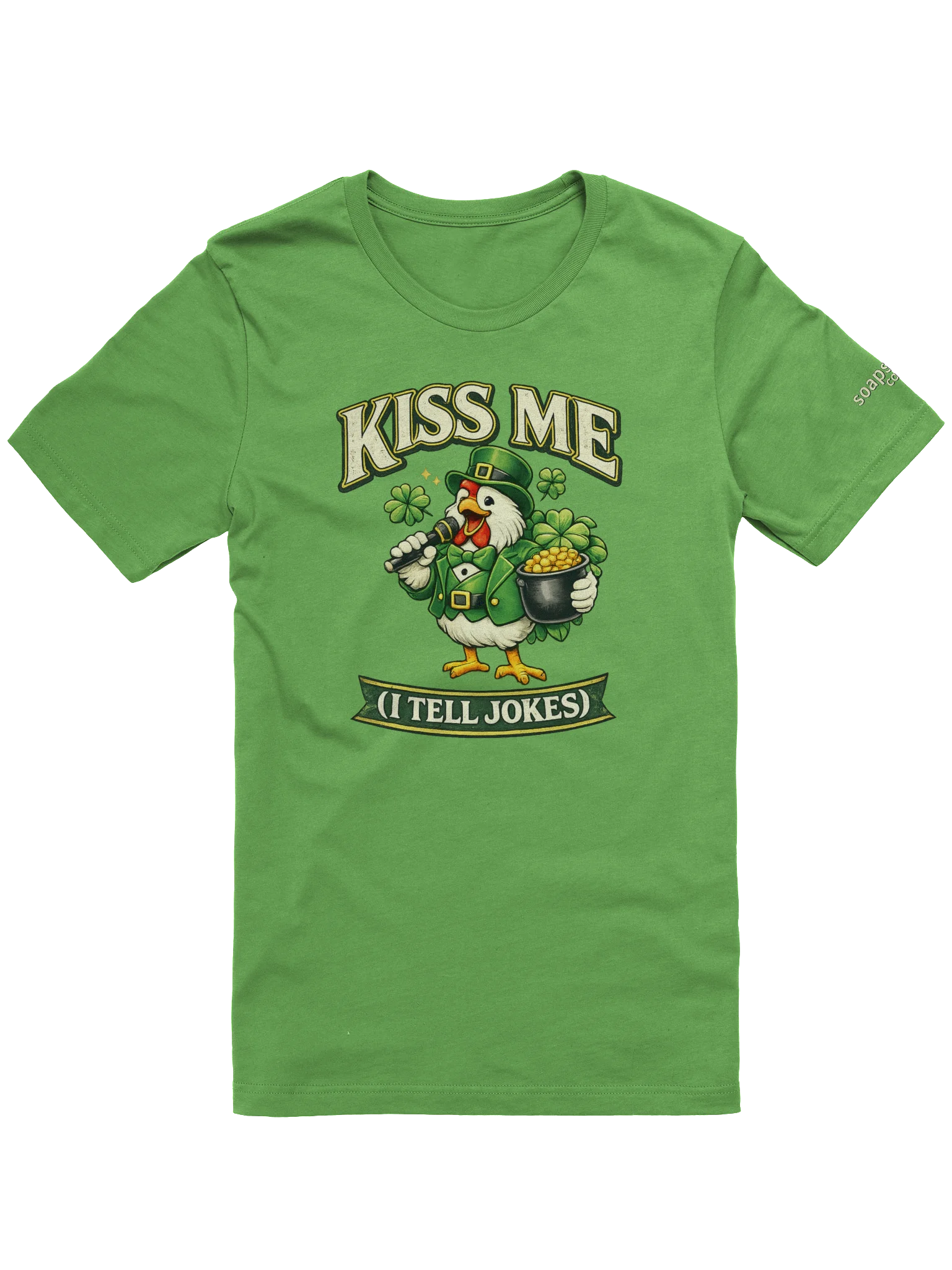 Kiss Me (I Tell Jokes) Soft Tee product image (7)