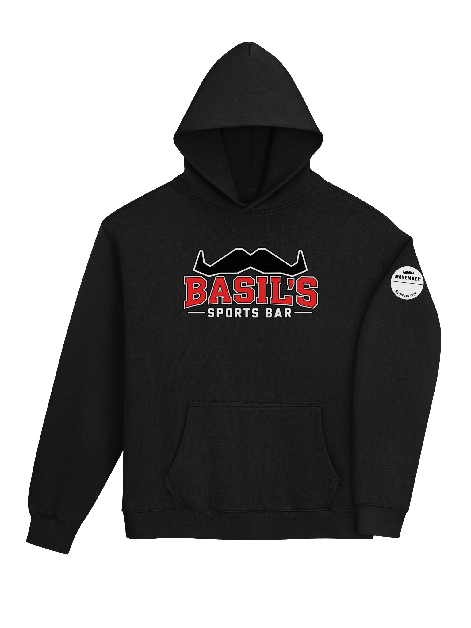Basil's Movember Edition | Grow a Mo, Save a Bro Hoodie product image (4)
