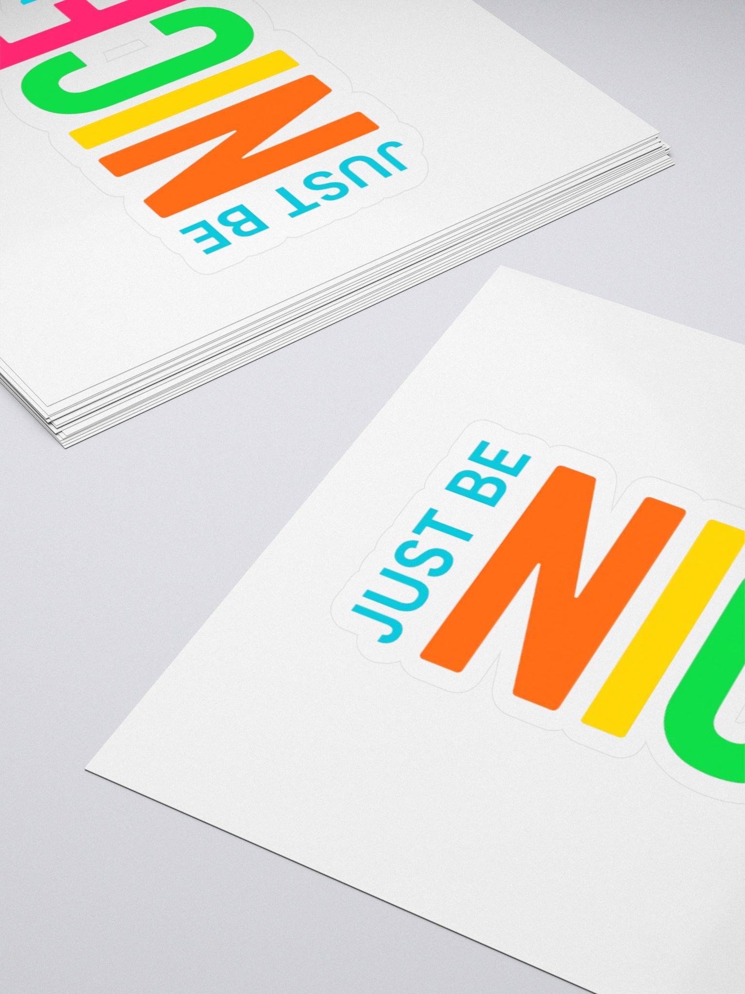 Just Be Nice Stickers product image (4)