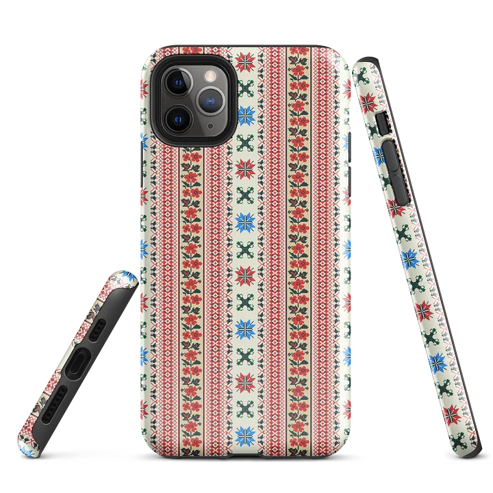 Neutral Tatreez iPhone Case product image (5)