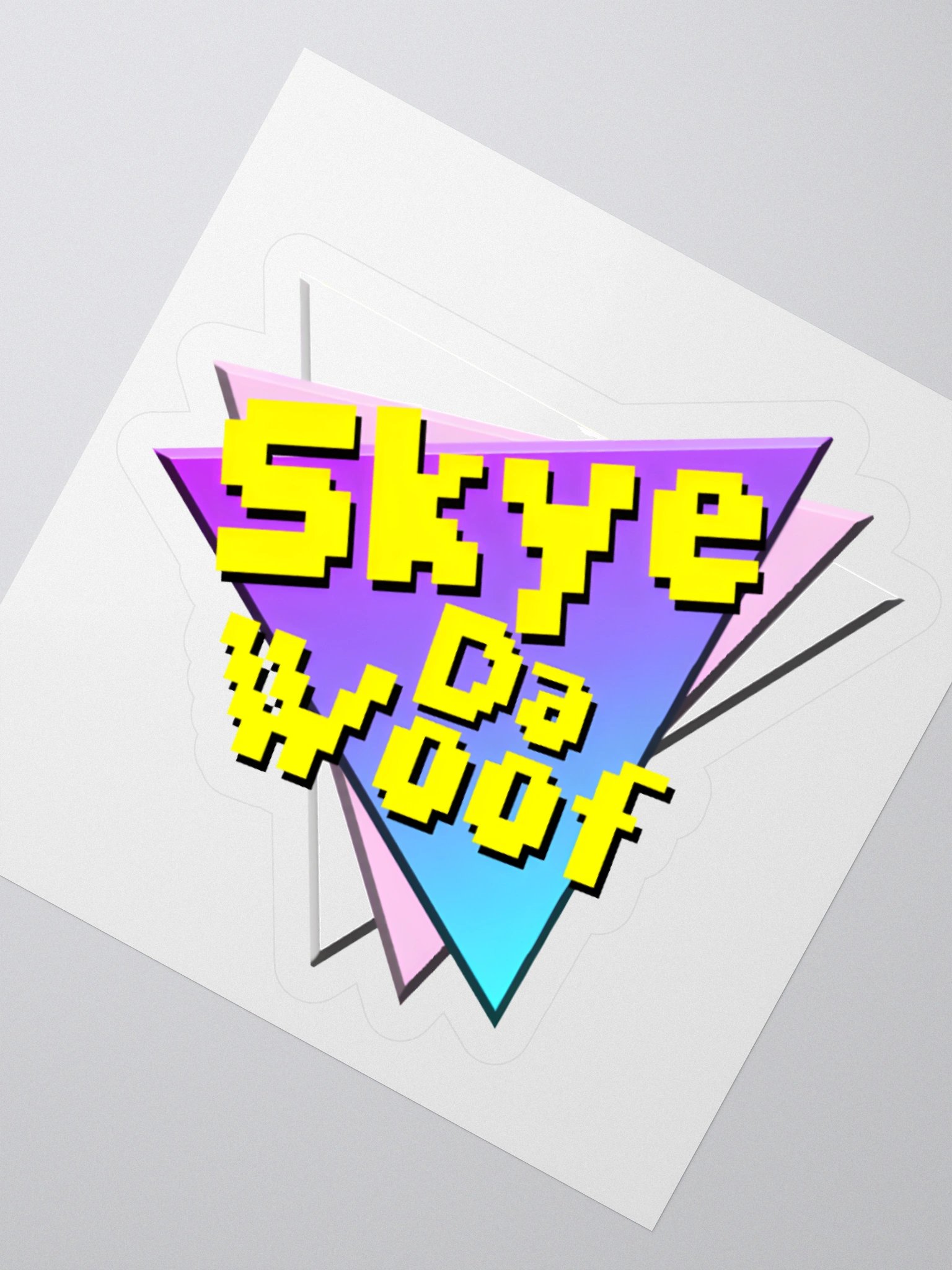 SkyeDaWoof Logo Sticker product image (5)