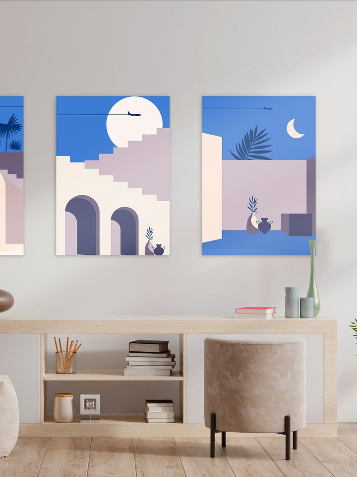 Boho, Boho decor: Egypt, Morocco, Tunisia poster — boho travel poster product image (2)