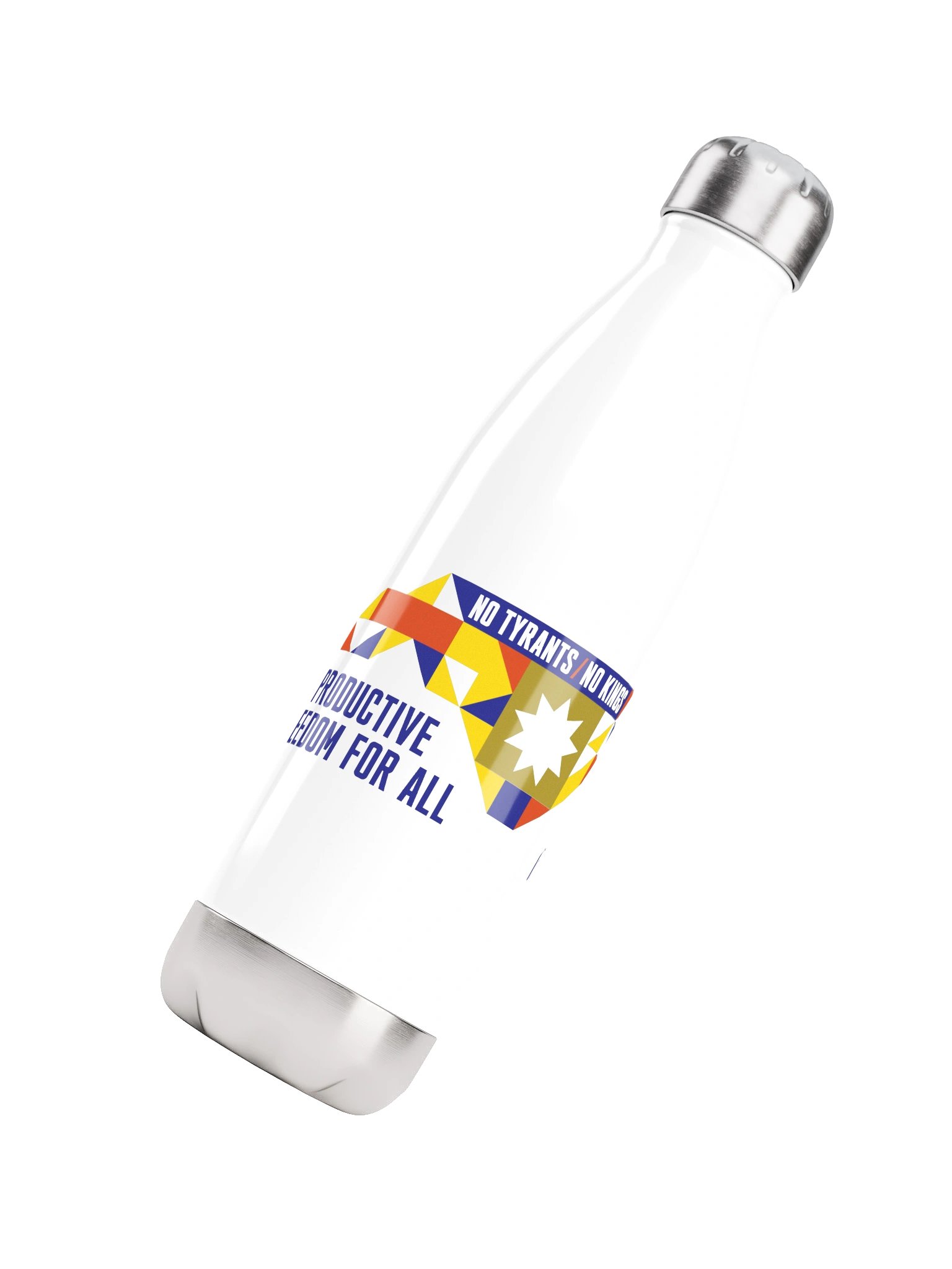 No Tyrants, No Kings Water Bottle — North Carolina product image (4)