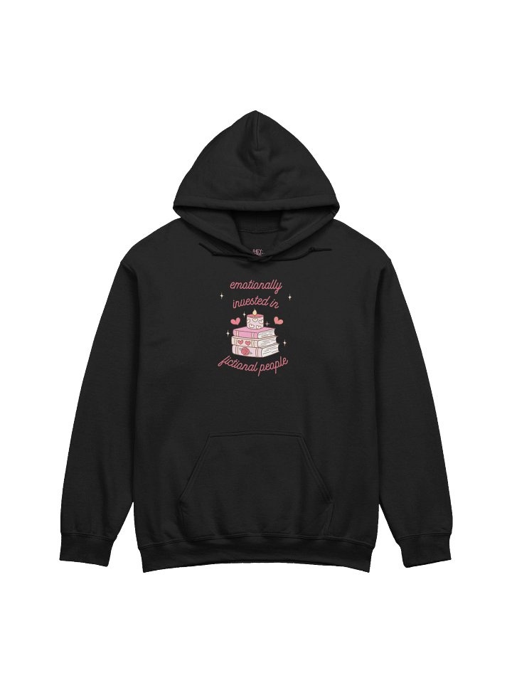 emotionally invested in fictional people starry books hoodie product image (1)