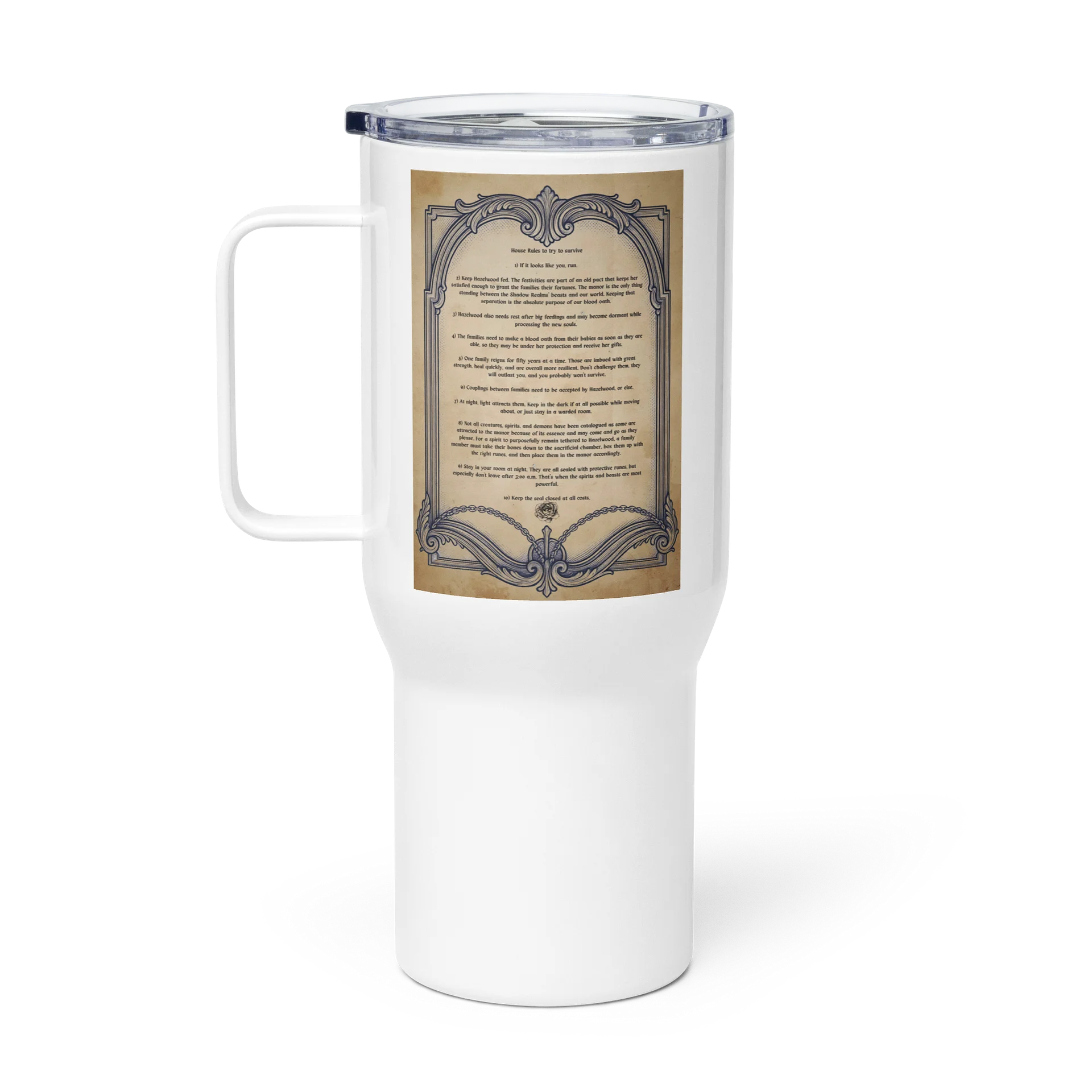 House Rules Travel Mug product image (1)