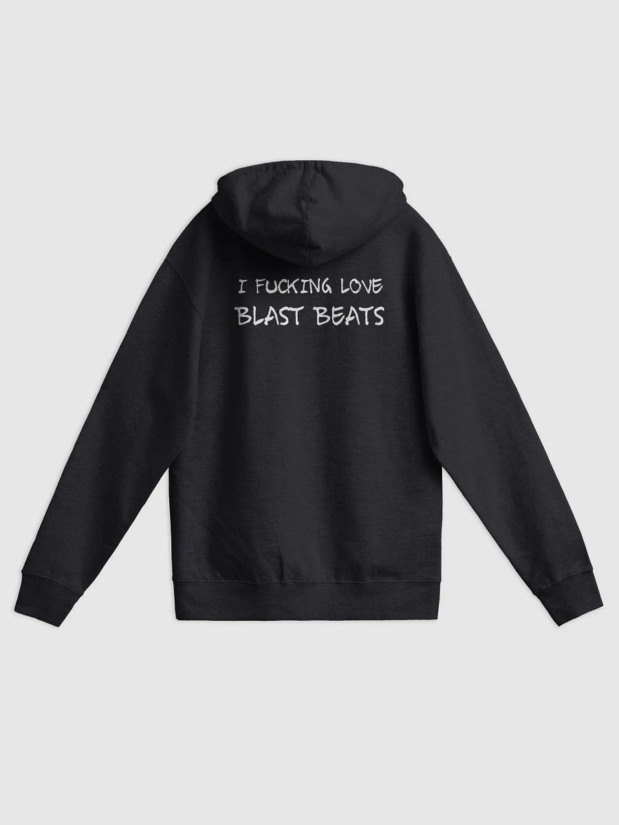 I Love Blast Beats premium zip hoodie product image (6)