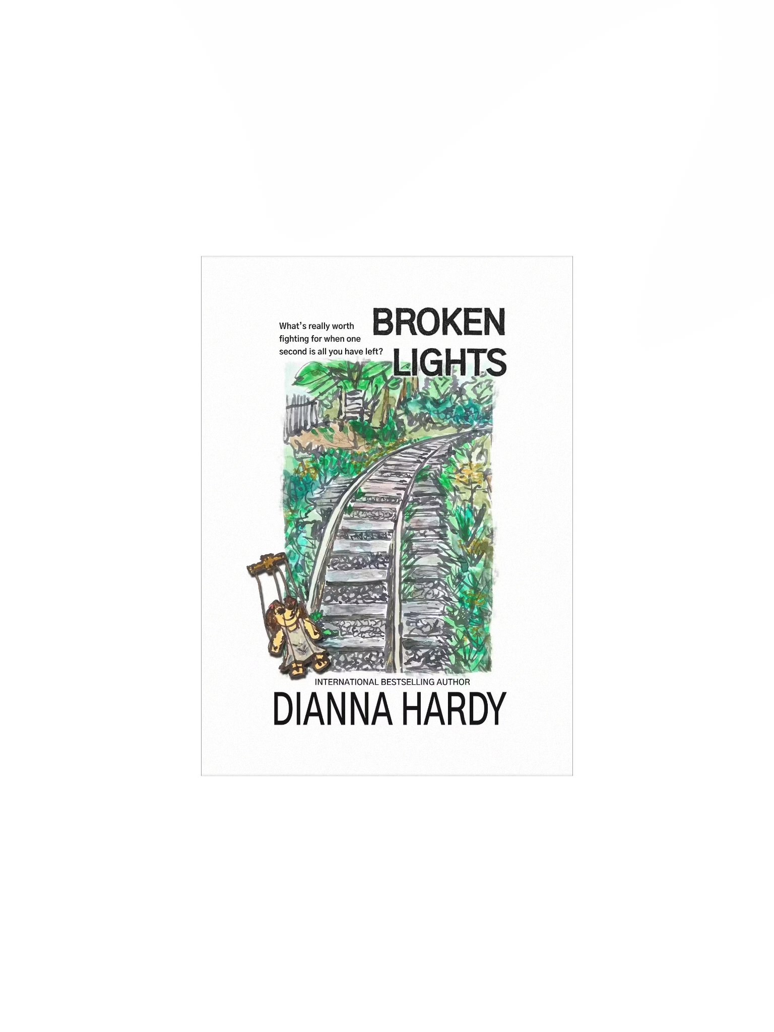 Broken Lights Cover Print (Illustrated Edition) product image (1)