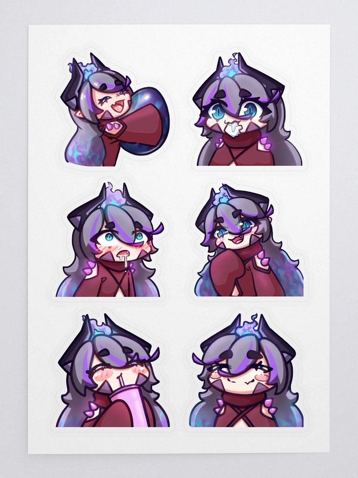 Phibi Sticker Sheet Nr.1 product image (1)