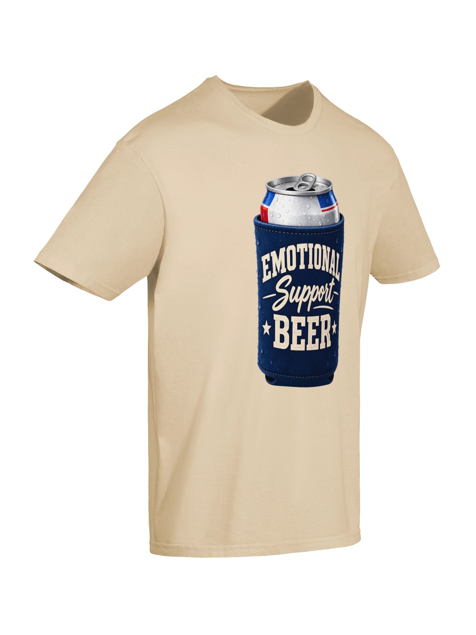 Emotional Support Beer Funny Drinking T-Shirt product image (75)