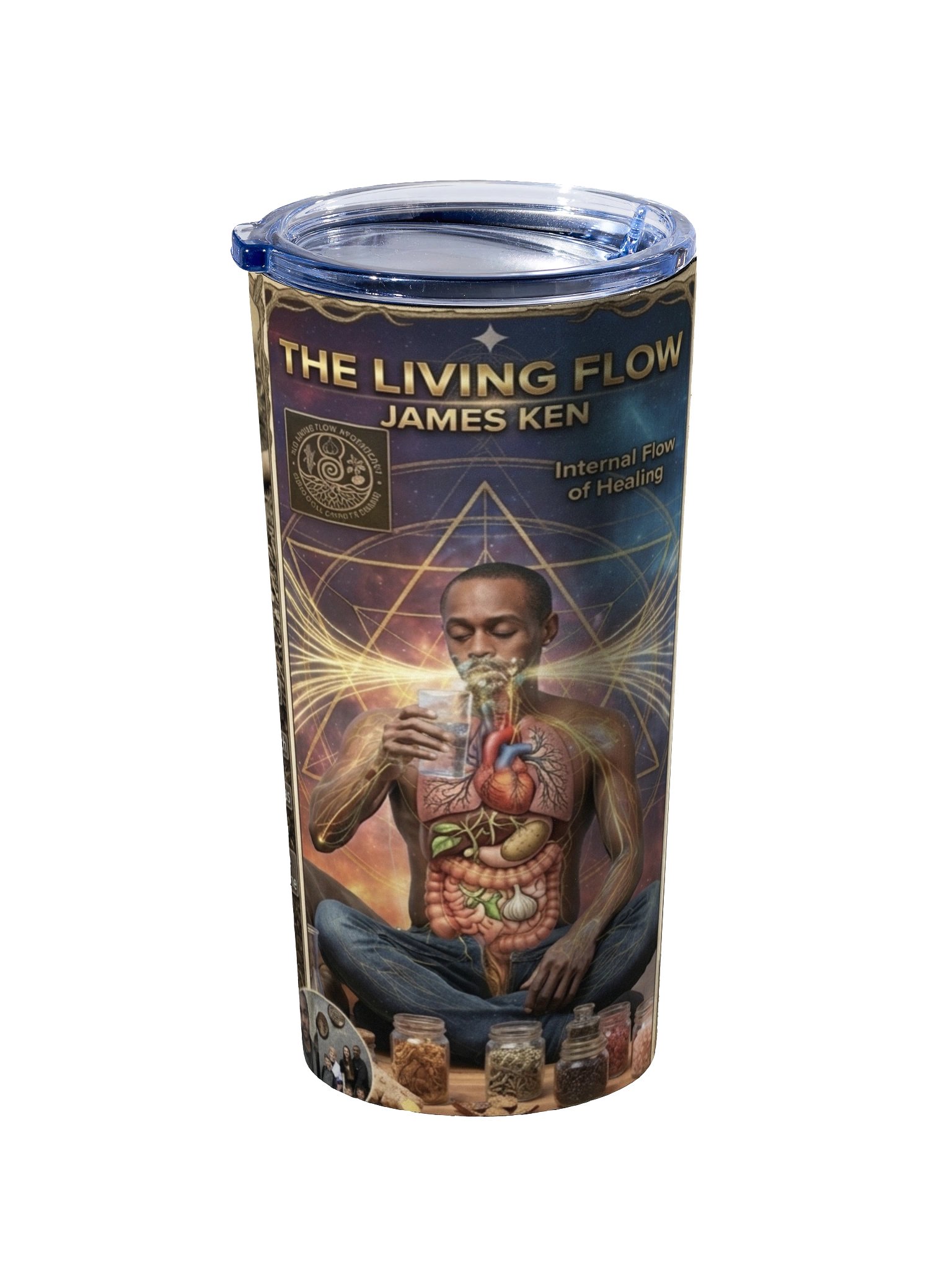 The Living Flow Healing Tumbler product image (2)
