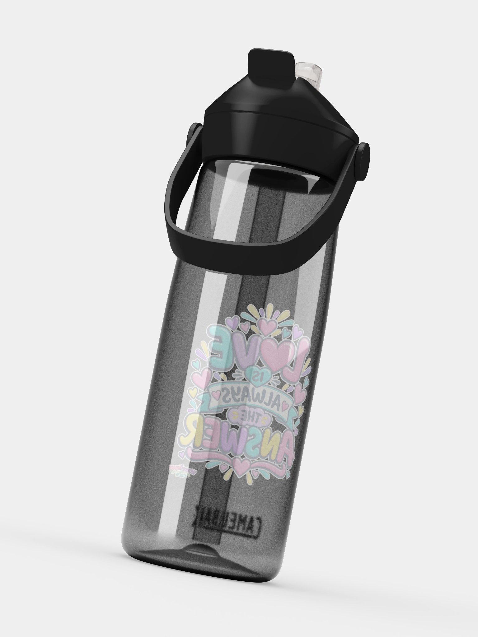 CamelBak Thrive® Flip Straw Inspirational Water Bottle - Love is Always the Answer. product image (8)