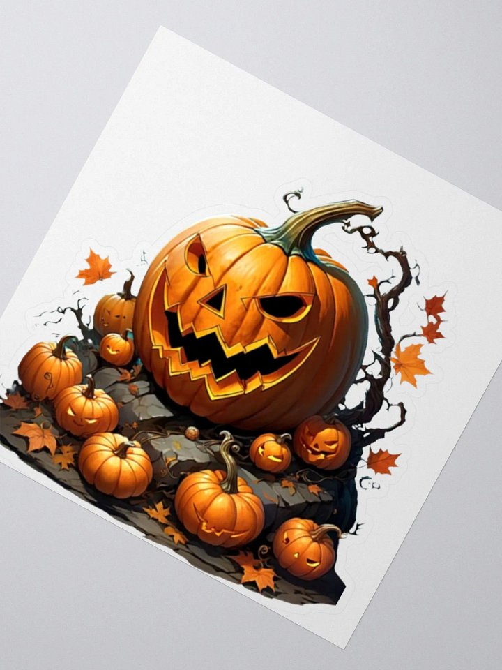 Scary Pumpkins Sticker product image (4)