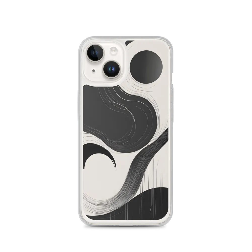 MagSafe® Clear Case for iPhone® – Lunar Abstraction product image (4)