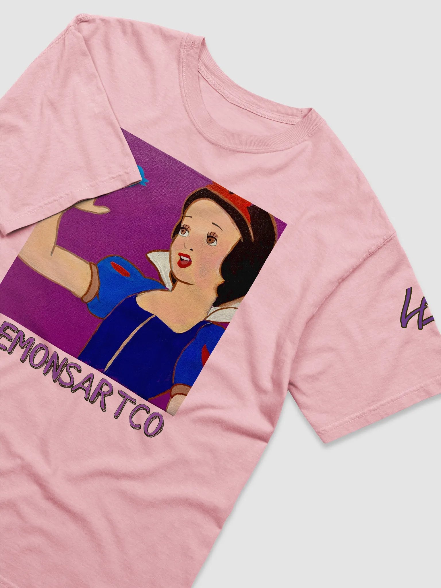 First Princess Singing to Twitter Bird T-Shirt product image (38)