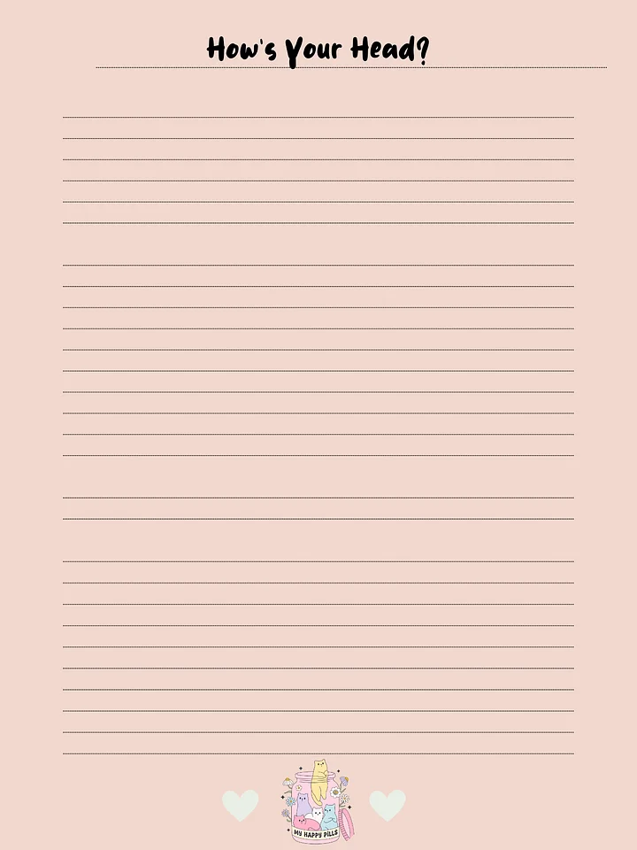 Mental Health Journal Freebie! Digital Download product image (2)