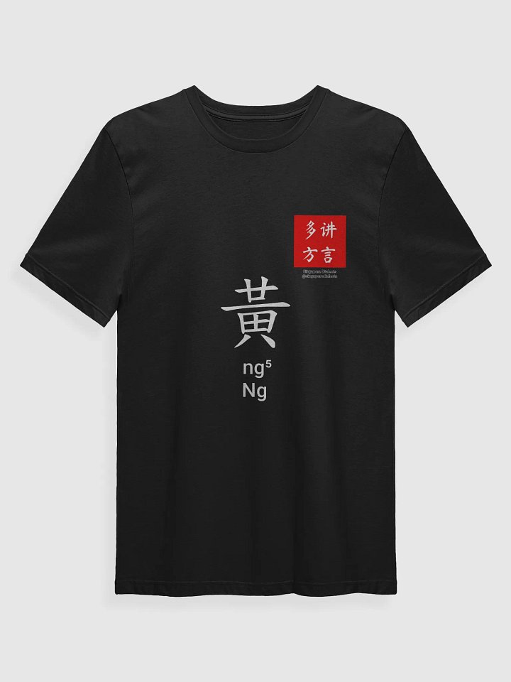 黄 Ng (Teochew) Surname T-Shirt (Dark) product image (1)