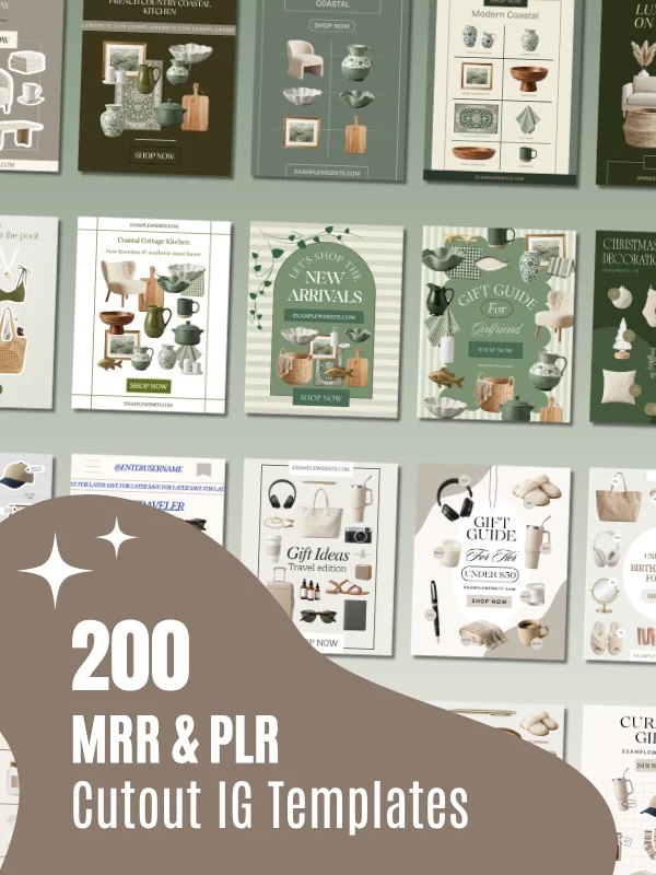 Interior Design Instagram Post Templates (Canva) product image (1)