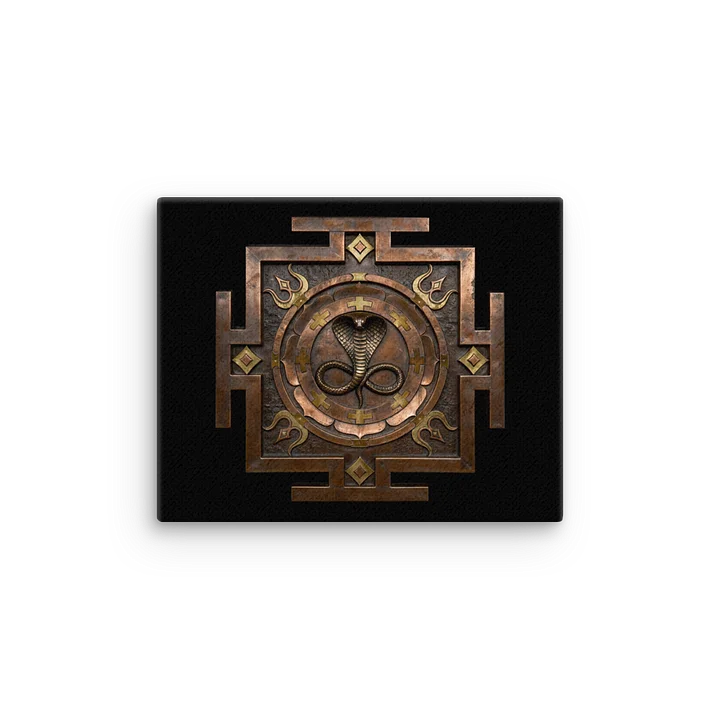 Sacred Naga of Bengalore: Premium Vyana Prana Canvas product image (12)