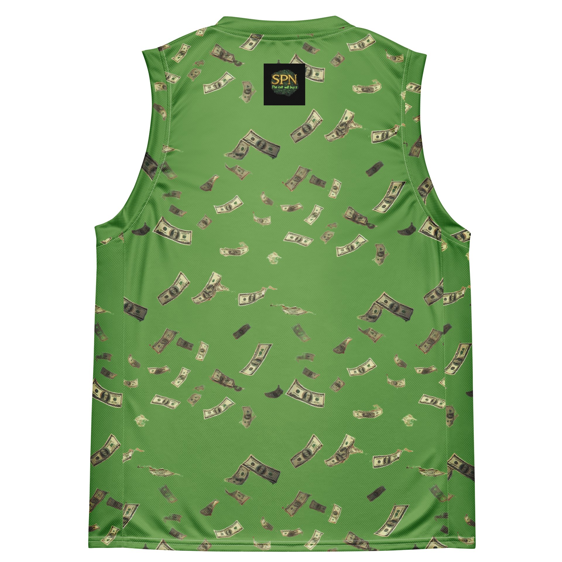 Aura Performance Recycled Basketball Jersey product image (4)