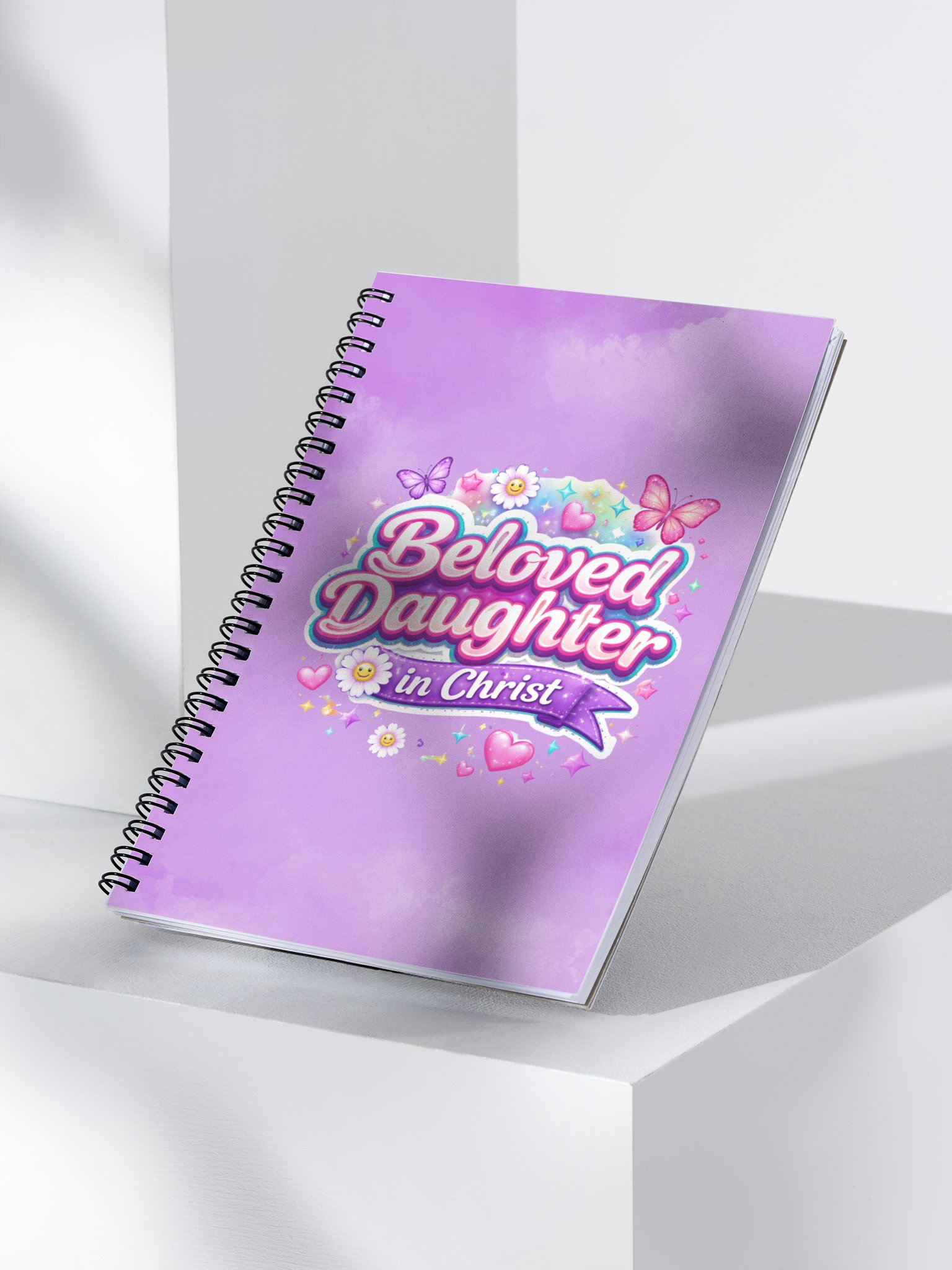 Beloved Daughter Spiral Notebook product image (3)