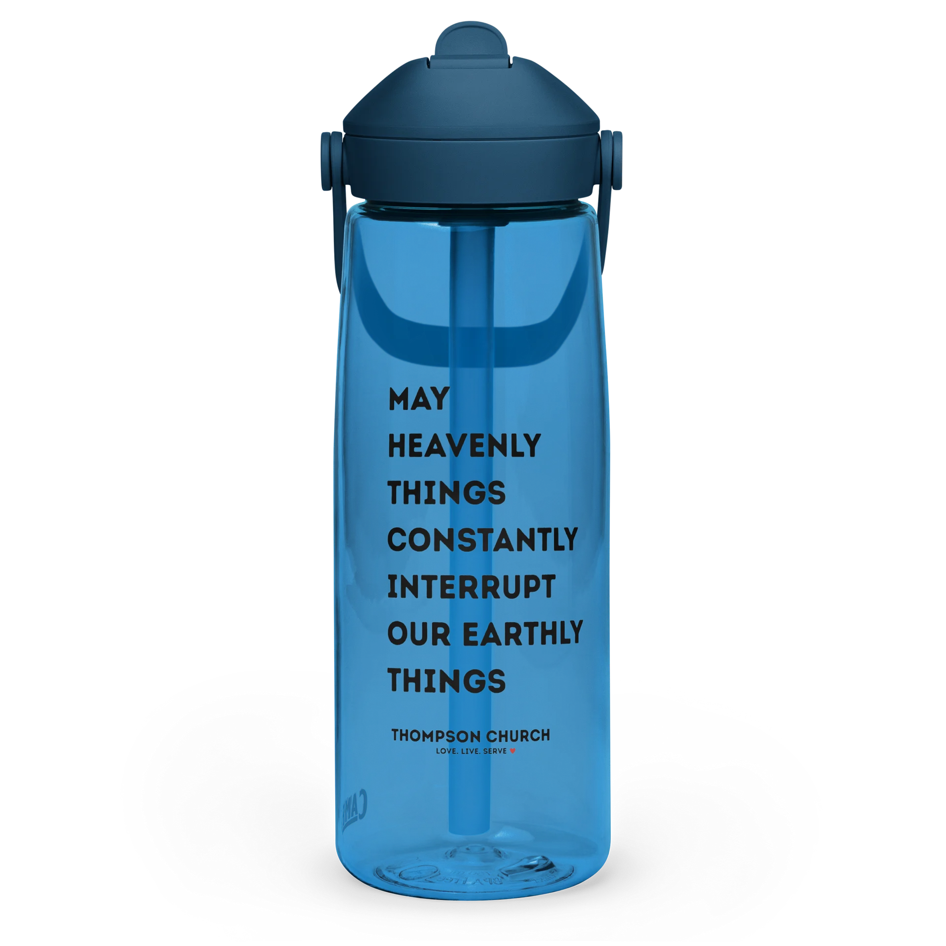 May Heavenly Things Constantly Interrupt Our Earthly Things CamelBak Water Bottle product image (1)