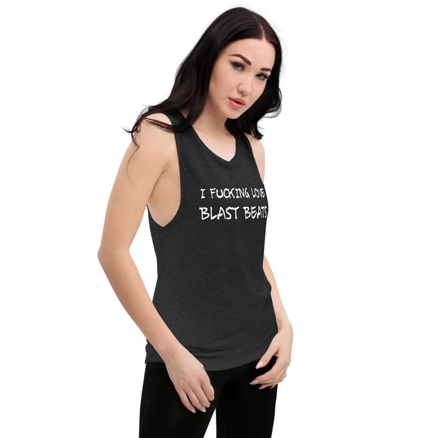 I Love Blast Beats women's tank product image (1)