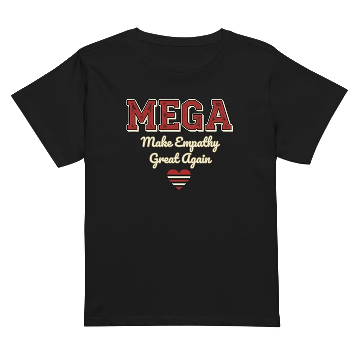 MEGA, high-waisted cotton t-shirt product image (1)