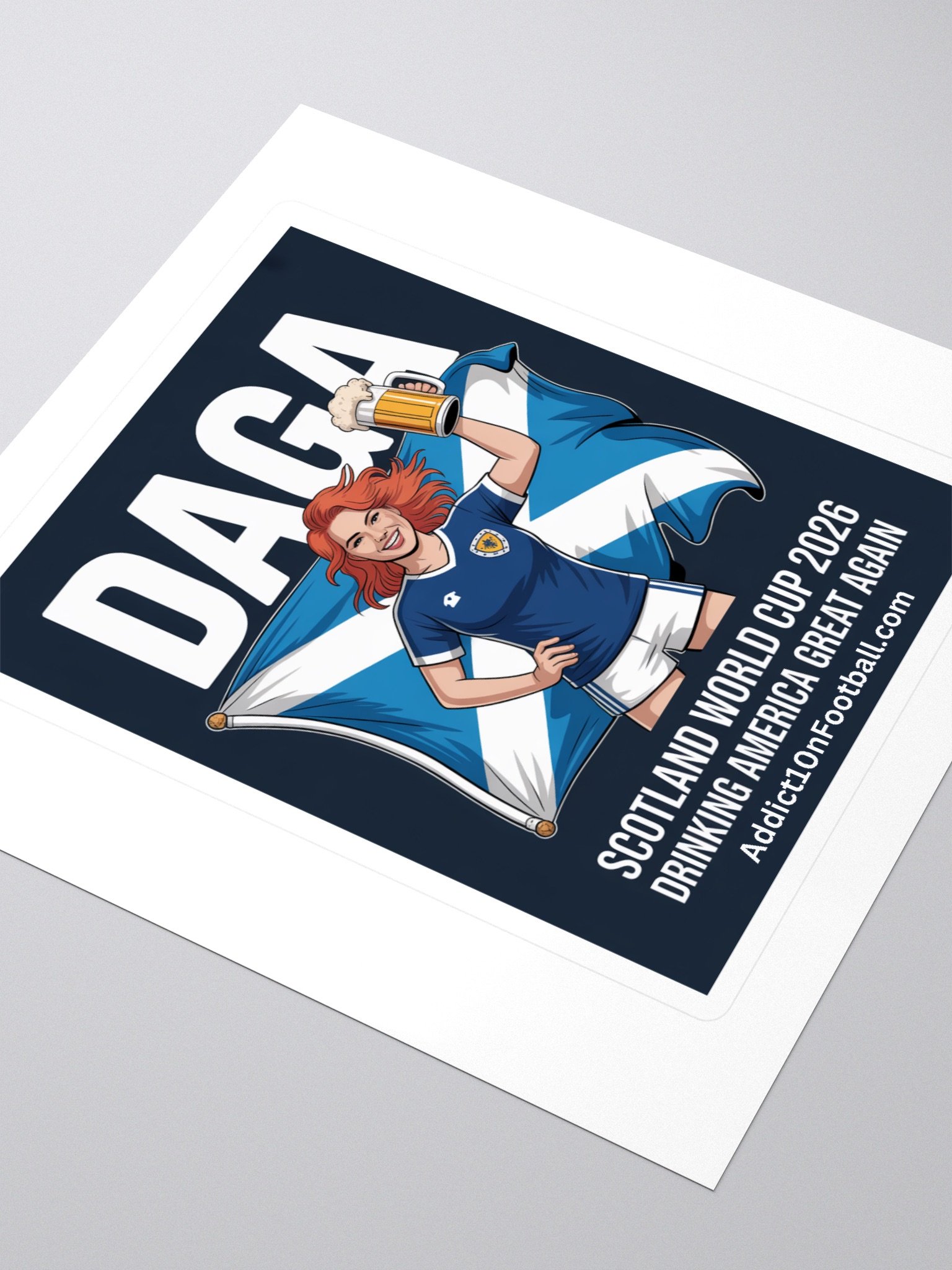 SCOTLAND 2026 STICKER – LASSIE EDITION - DRINK AMERICA GREAT AGAIN product image (3)