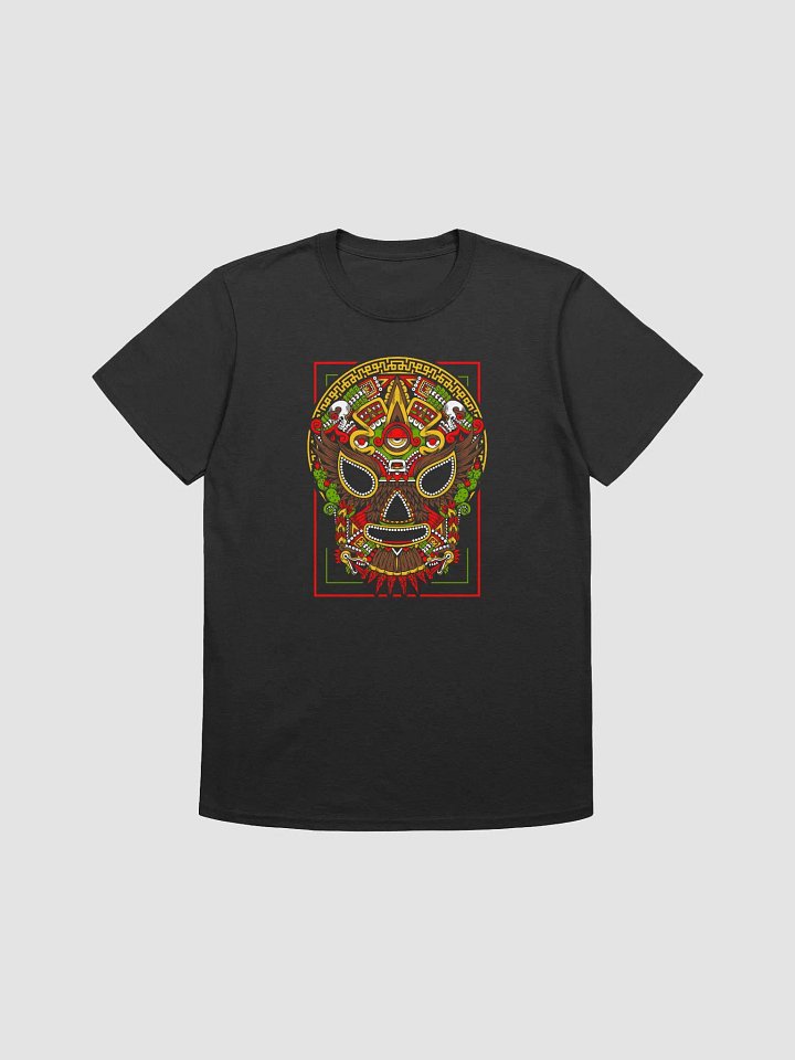 Vibrant Cultural Mask Graphic T-Shirt product image (1)