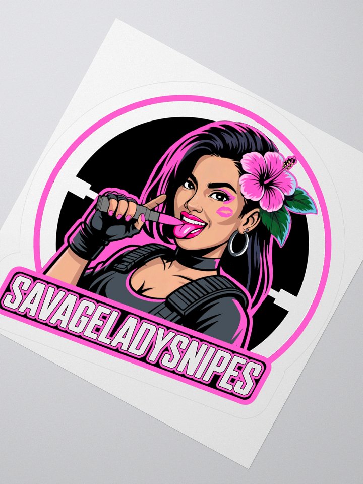 Savage Lady Snipes Sticker product image (5)
