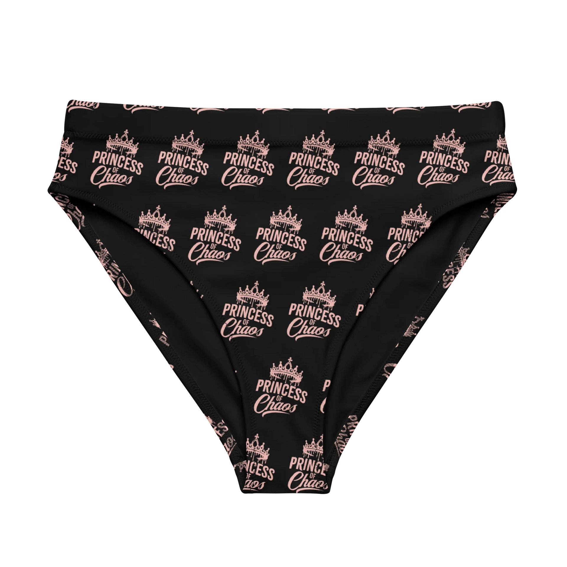 Princess of Chaos Tiara High-Waisted Bikini Bottom product image (1)