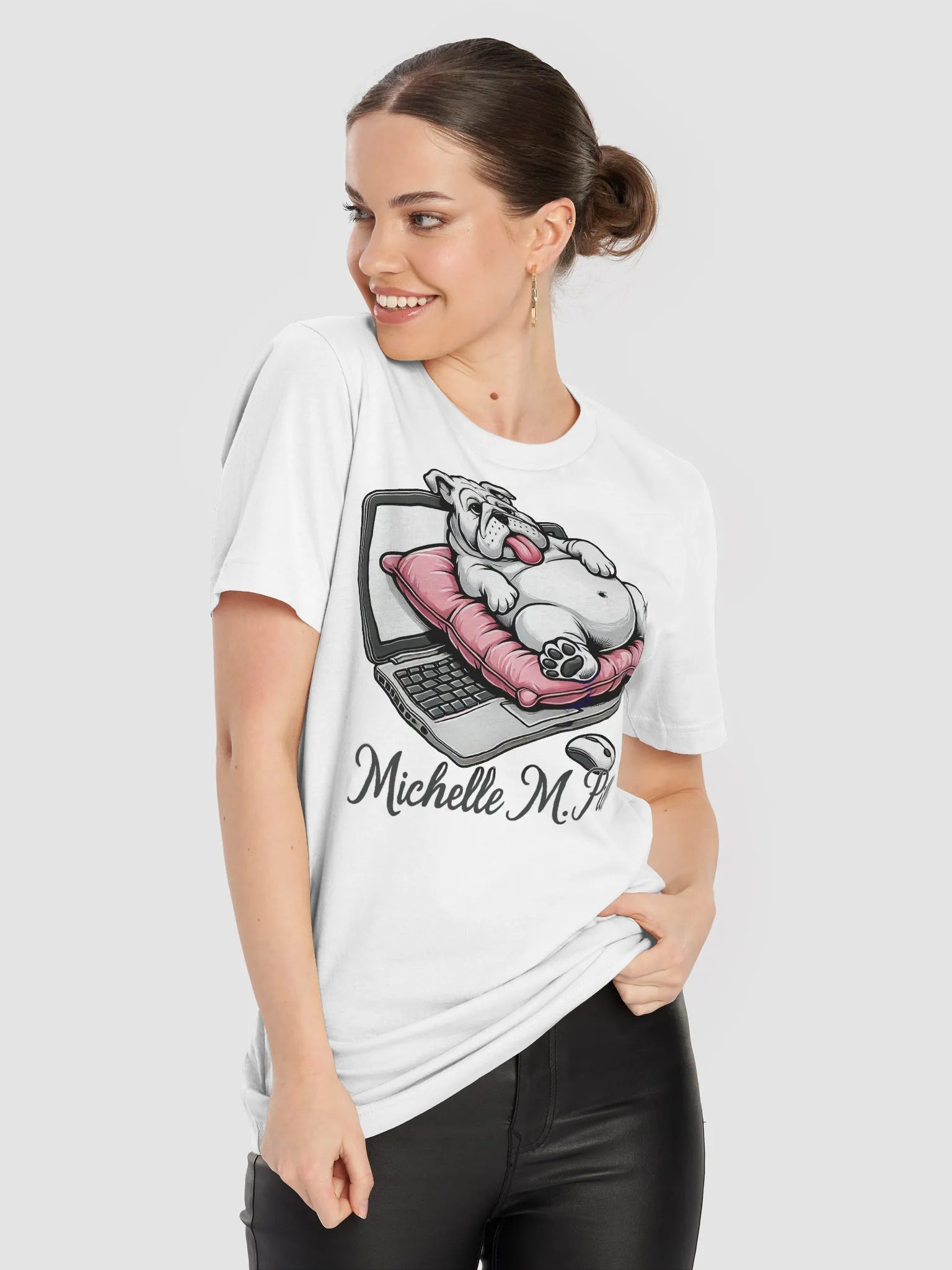 Lazy Winston: Bulldog Work Buddy T-Shirt product image (3)