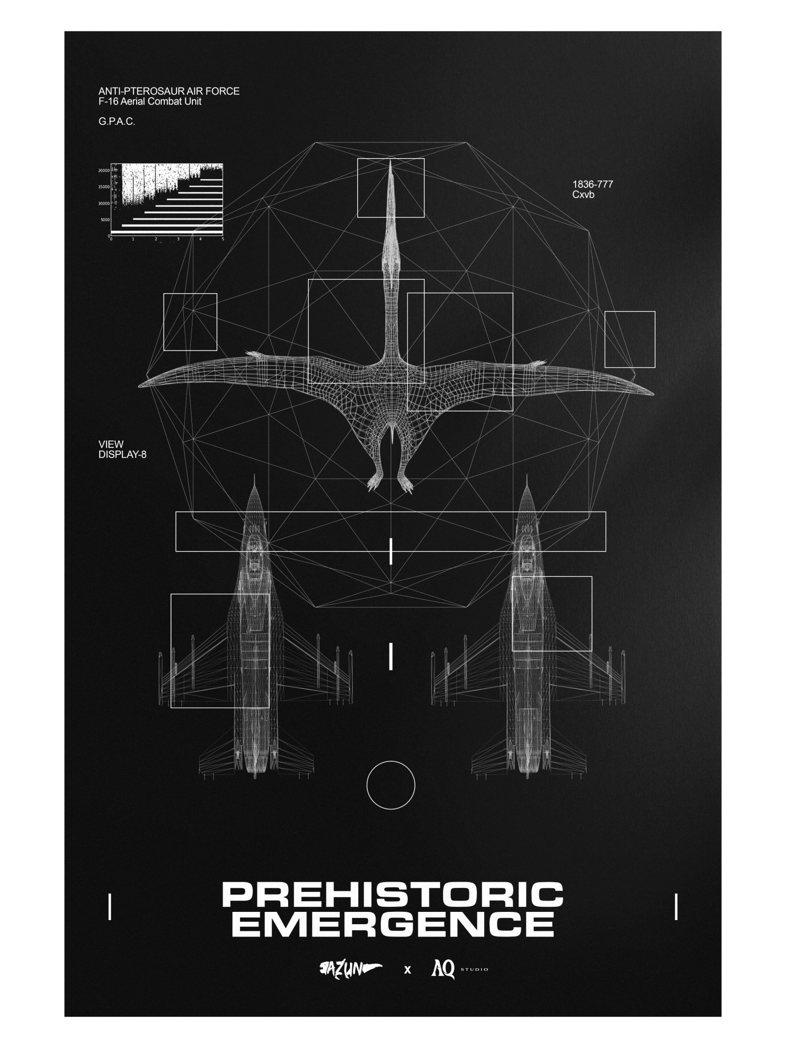 Wireframe A.P.A.F. Poster product image (1)