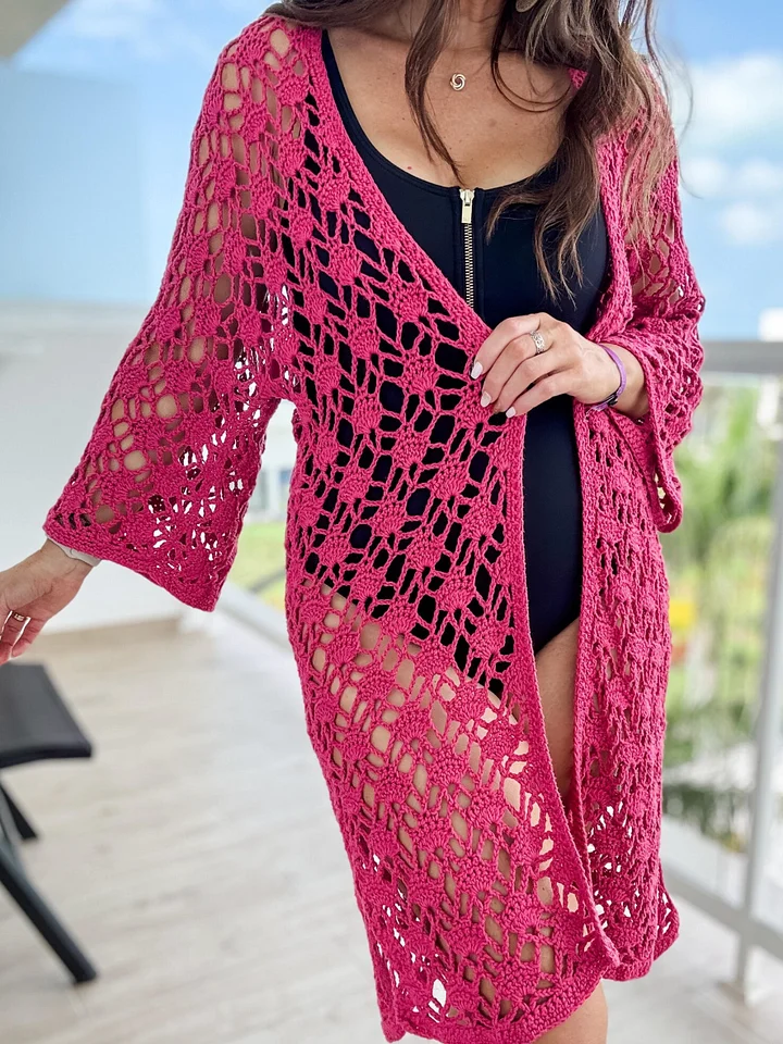 Sun Kissed Cardigan Crochet Pattern product image (1)
