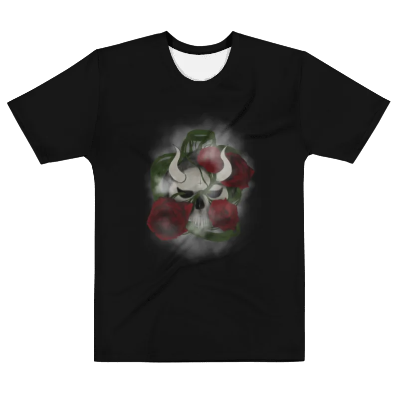 Skull and Rose T-shirt product image (1)
