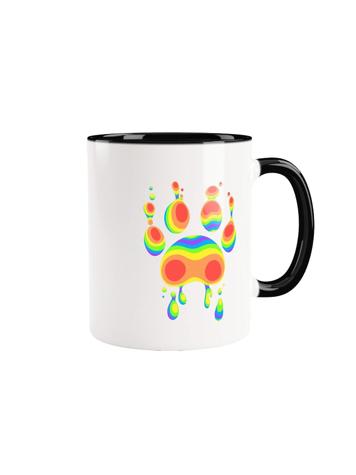 Rainbow Pride Lava Paw Mug product image (10)