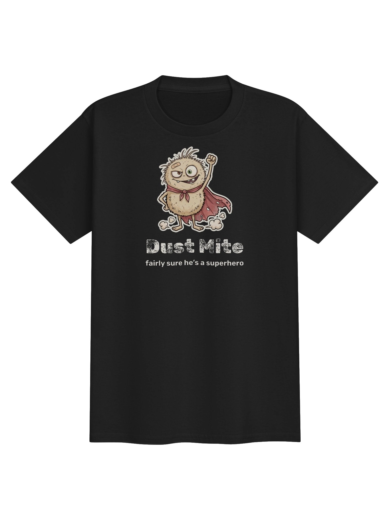 Dust Mite Superhero Kids' Tee product image (3)