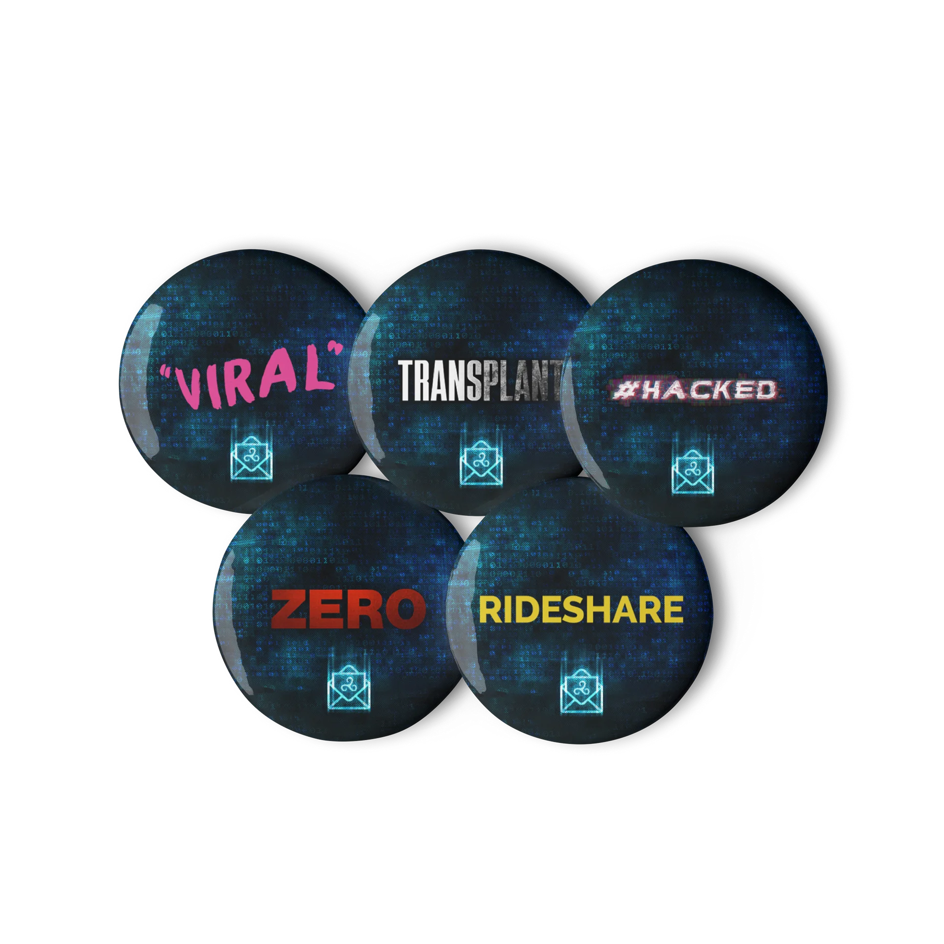 [DARK/WEB]: "B-Story" Buttons product image (2)