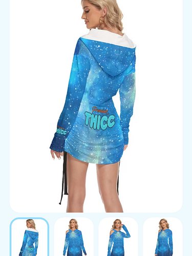 Show off those Premium Thicc curves with this pool cover up