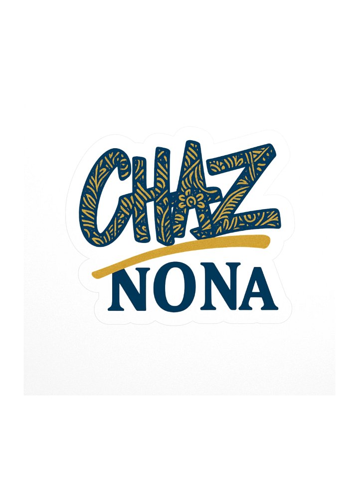 CHAZTIIIZED x NO NA — Unity Sticker product image (1)