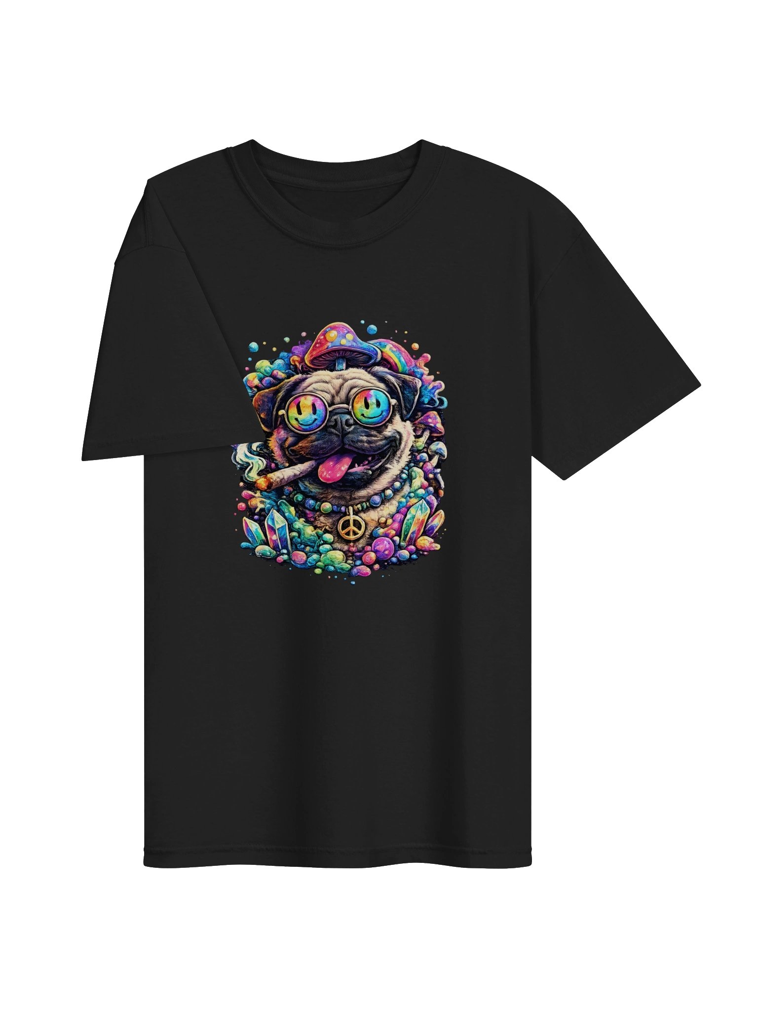 Psychedelic Pug T-Shirt product image (3)