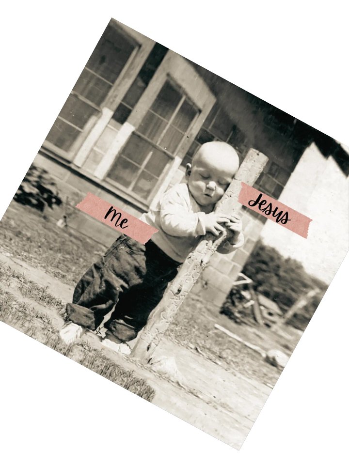 Cling to Christ: Square Sticker product image (2)
