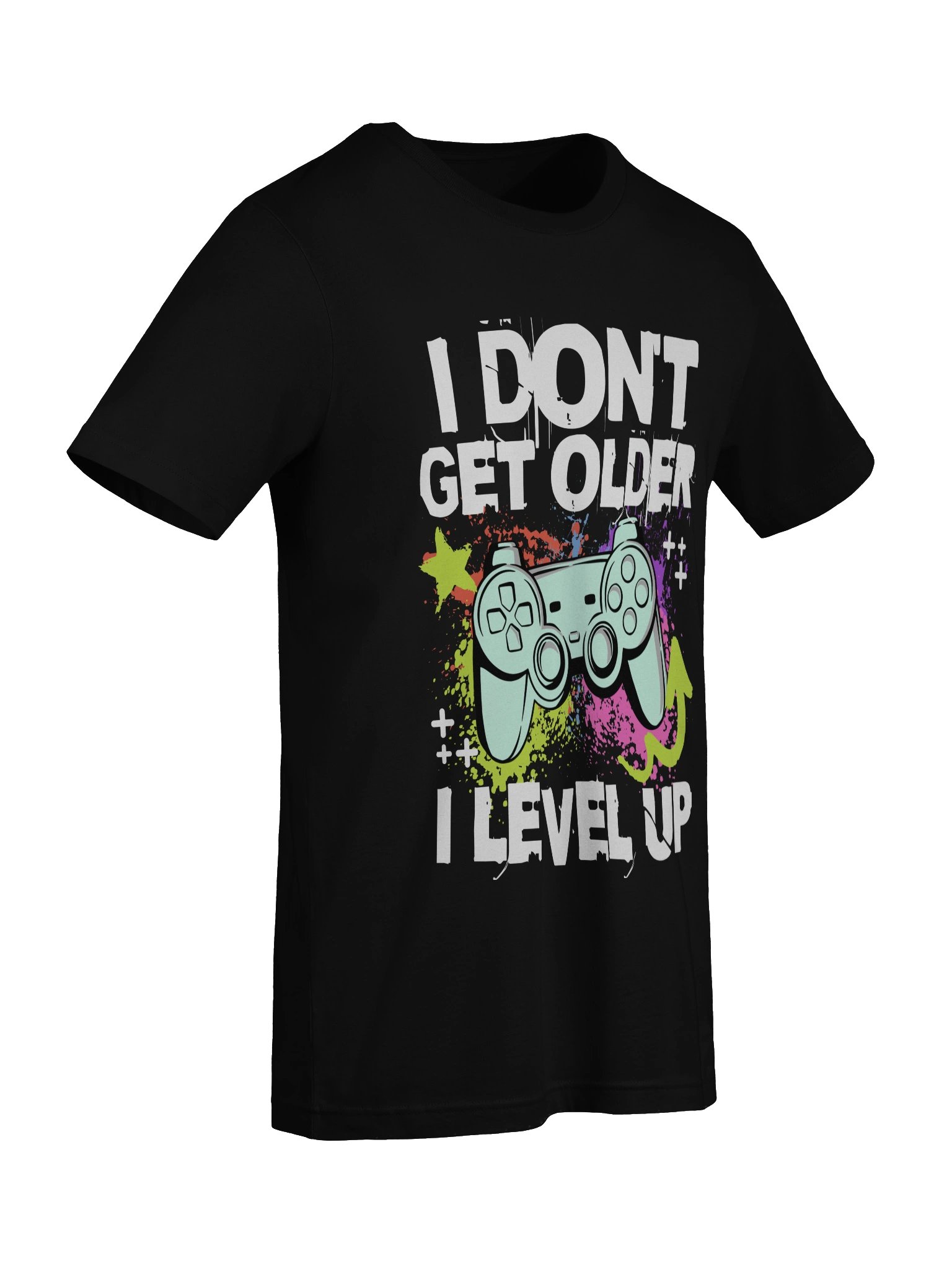 Playful Controller Splatter T-Shirt product image (93)