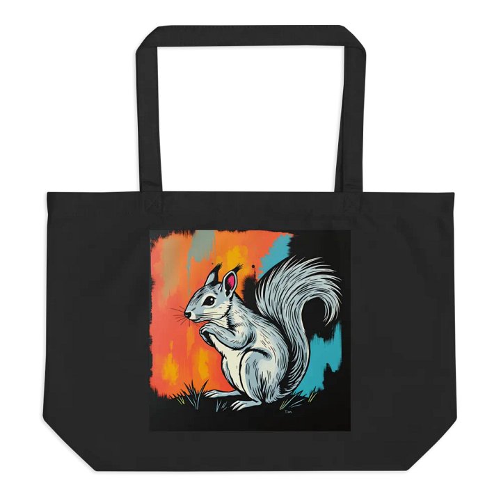 Vibrant Squirrel Eco Tote product image (1)