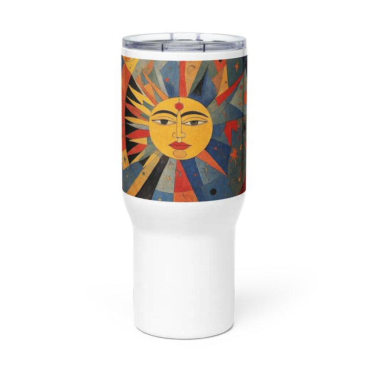 Cosmic Sunburst Travel Mug product image (3)