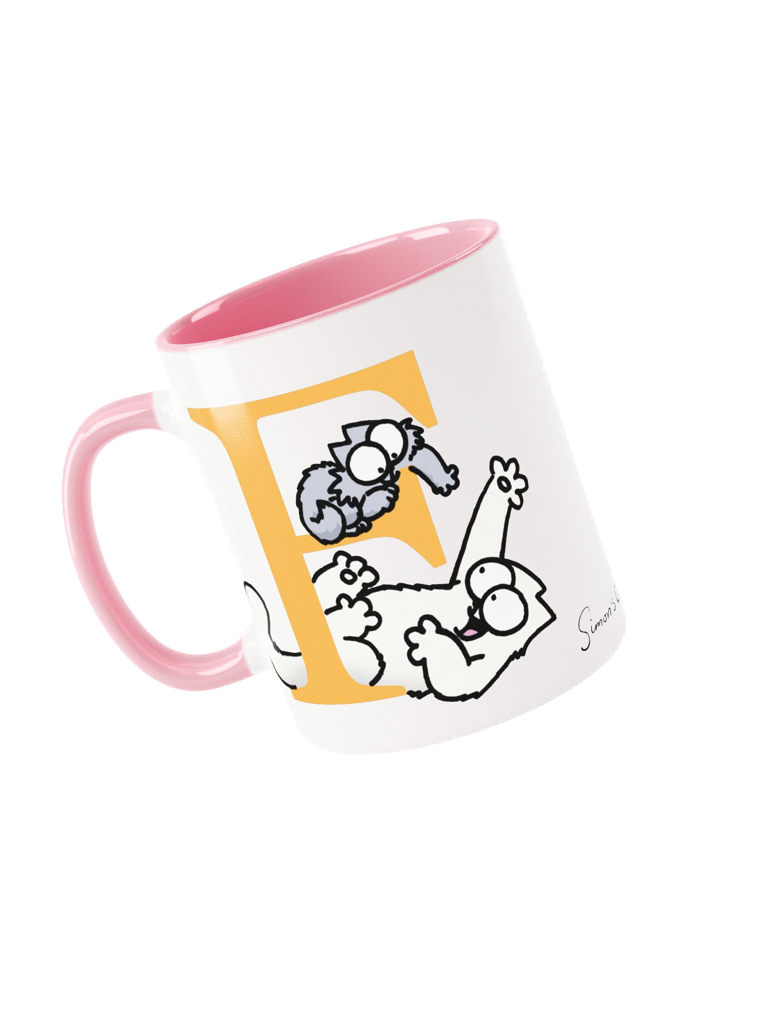 Cat Monogram Mug - F product image (3)
