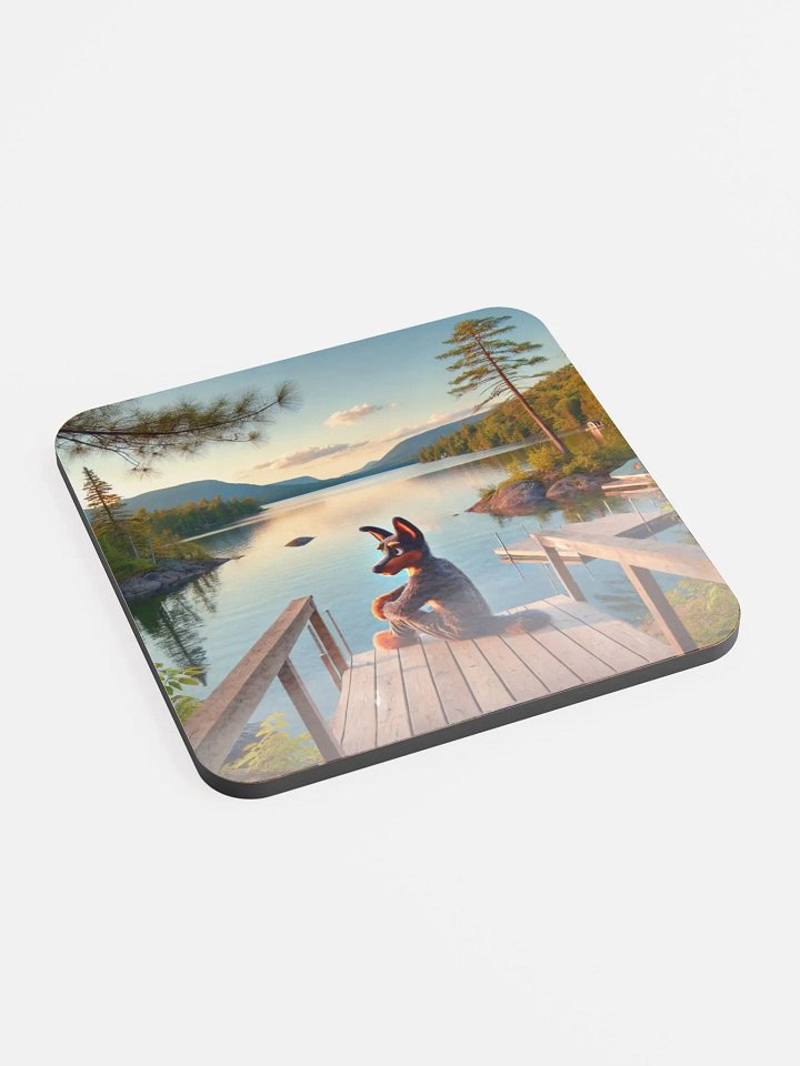 AI Generated Doberman Coaster product image (2)
