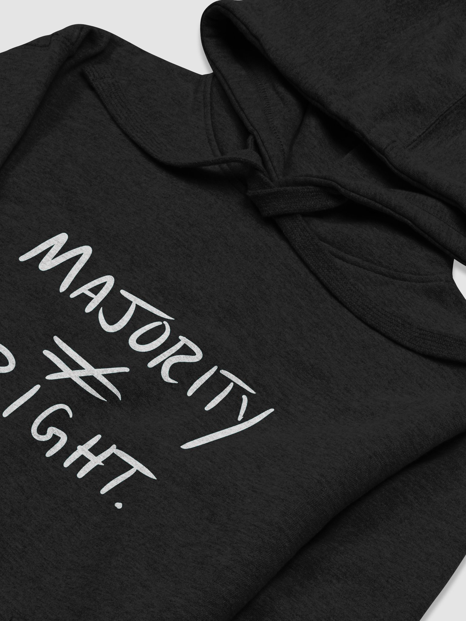Majority ≠ Right hoodie (white) product image (21)