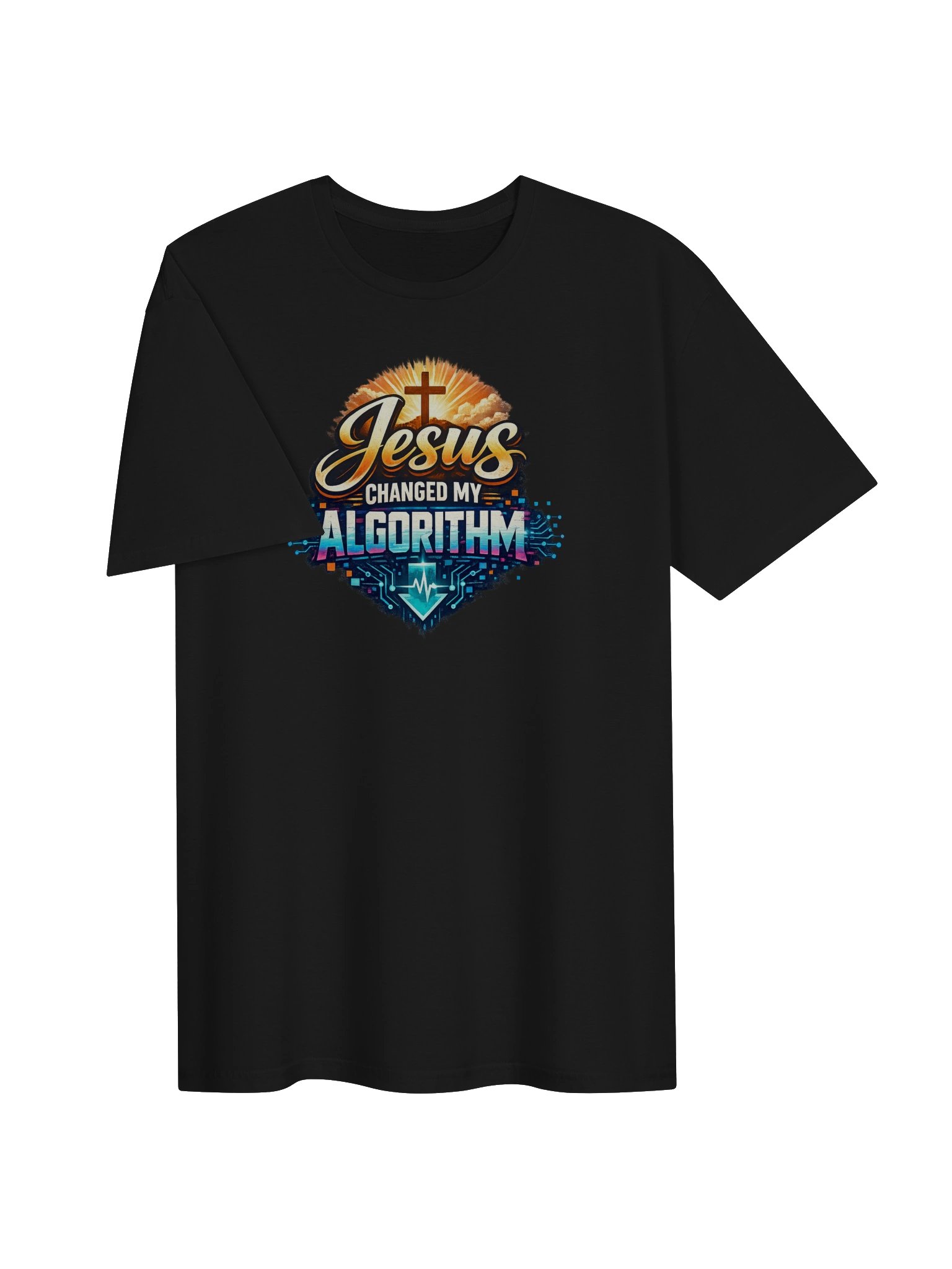 Jesus is my algorithm Soft Unisex T product image (25)