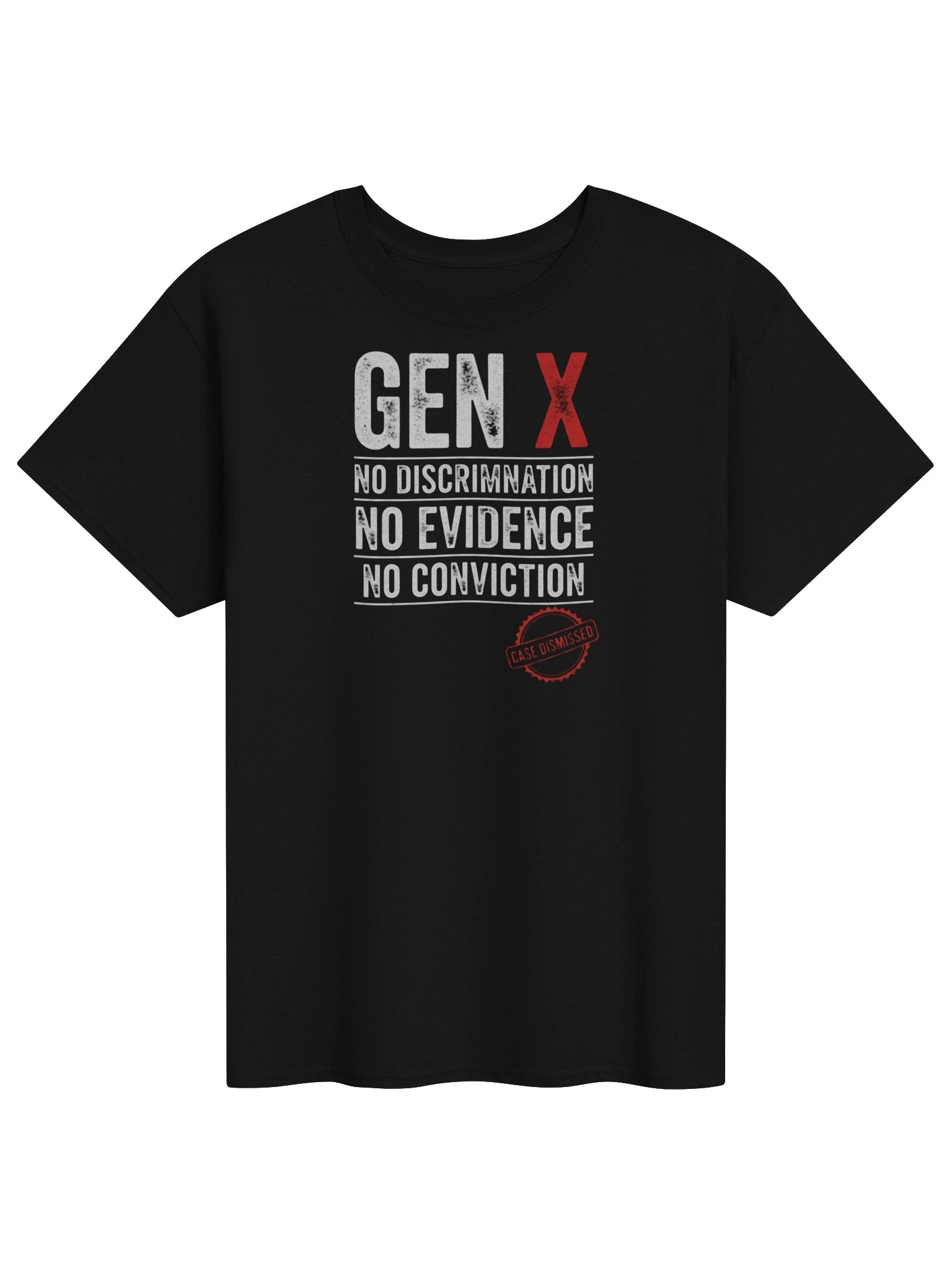 Gen X Case Dismissed Tee product image (1)